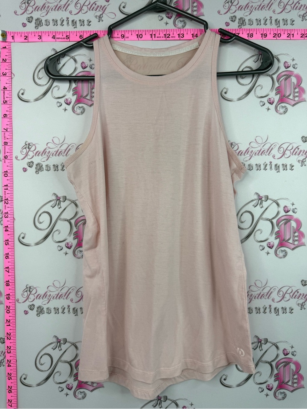 FWD tank top Women's Light Pink Sleeveless Tank Top - Casual Everyday Layering